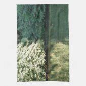 YinYang, Dunkle und leichte Bäume, reflektiert im Handtuch (Vertikal)