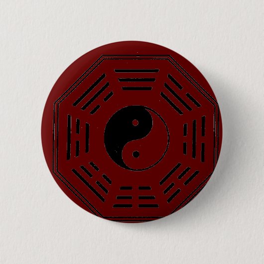 YinYang IchChing Button (Vorderseite)