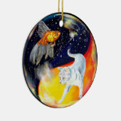 Yinyang Keramik Ornament (Rechts)