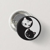 YinYang Knöpfe und Ninji Button (Vorne & Hinten)