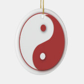 Yinyang-Ornament Keramik Ornament (Rechts)