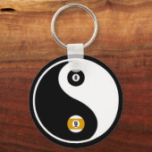 YinYang Pool Schlüsselanhänger (Vorderseite)