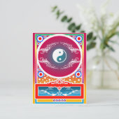 Yinyang Postkarte (Stehend Vorderseite)