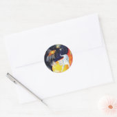 Yinyang Round Sticker (Umschlag)