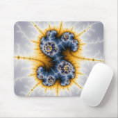 Yinyang Twister - Fraktal Mousepad (Mit Mouse)