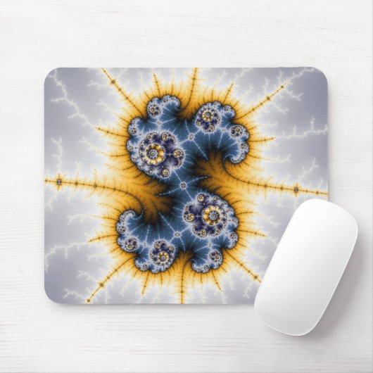Yinyang Twister - Fraktal Mousepad (Mit Mouse)