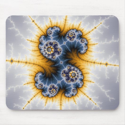 Yinyang Twister - Fraktal Mousepad (Vorne)