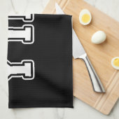 Yinz Geschirrtuch (Viertel Falte)