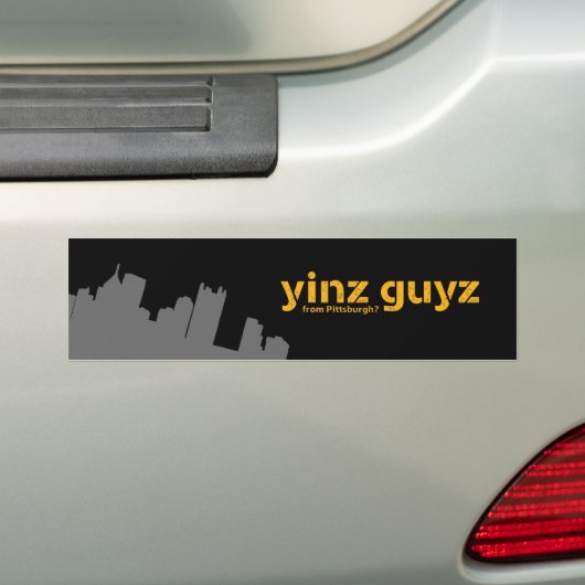 Yinz guyz autoaufkleber (Auf Auto)