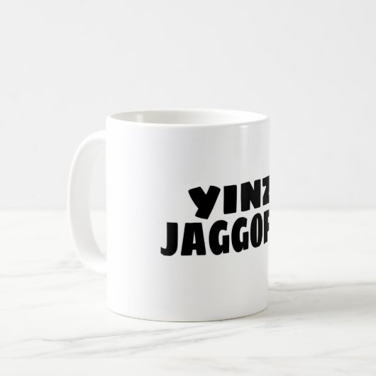 Yinz Jaggoffs Kaffeetasse (Vorderseite Links)