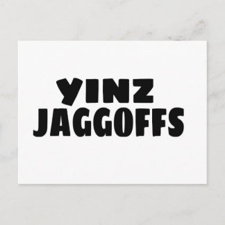 Yinz Jaggoffs Postkarte