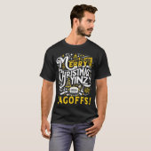 Yinz Jagoff Christmas Pittsburgh Gift T-Shirt (Vorne ganz)