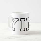 Yinz Kaffeetasse (Vorderseite Links)