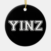 Yinz Keramik Ornament (Vorne)
