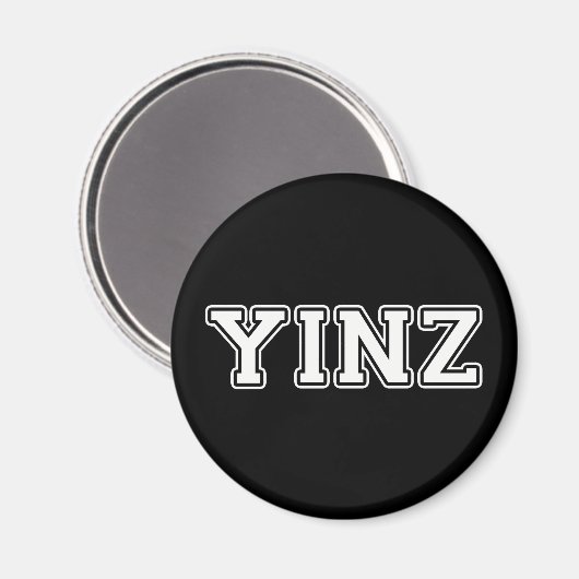 Yinz Magnet (Vorderseite/Rückseite)