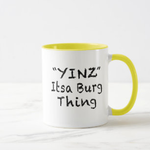 YINZ PITTSBURGH KAFFEE-TASSE TASSE