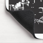 Yinz Pittsburgh Mousepad (Ecke)
