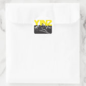 Yinz Pittsburgh Runder Aufkleber (Tasche)
