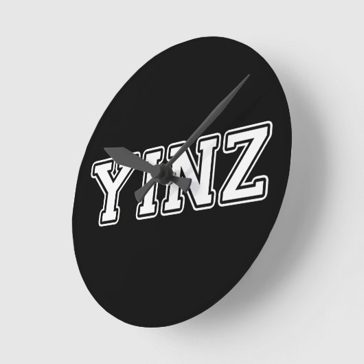 Yinz Runde Wanduhr (Winkel)