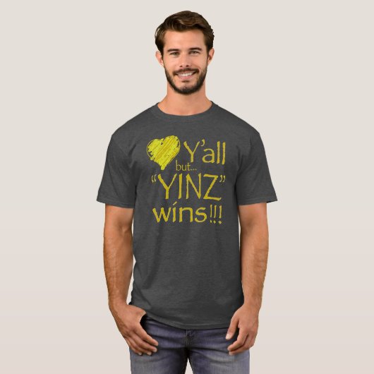 YINZ WINS T - SHIRT (Vorne ganz)