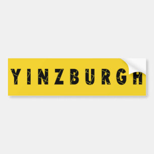 Yinzburgh Autoaufkleber