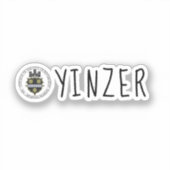 Yinzer Aufkleber (Vorderseite)