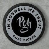 Yinzer Clasp Custom Black Burgh Vintag Pgh Button