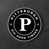 Yinzer Proud Pittsburgh 412 Zuhause Retro T - Shir T-Shirt