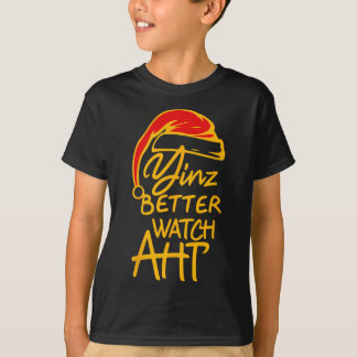Yinzer Weihnachten Pittsburgh Santa Yinz besser au T-Shirt