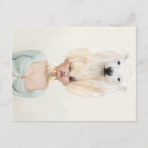 Yip Bärgirl Postkarte