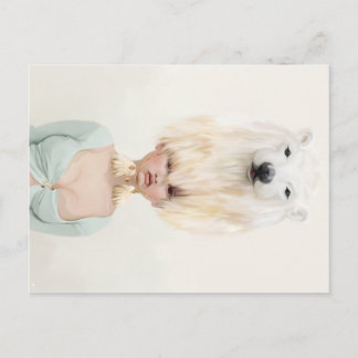 Yip Bärgirl Postkarte