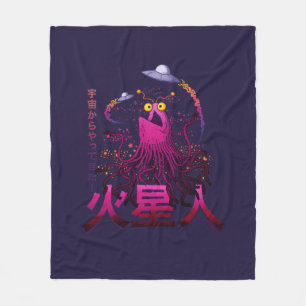 Yip Yip Martian Weltraum-Abenteuer Fleecedecke