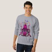 Yip Yip Martian Weltraum-Abenteuer Sweatshirt (Vorne ganz)