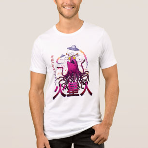 Yip Yip Martian Weltraum-Abenteuer Tri-Blend Shirt