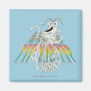 Yip Yips B&W Sketch Zeichnend Magnet