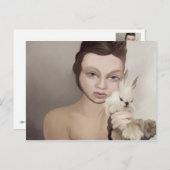 Yipenkaninchen Postkarte (Vorne/Hinten)