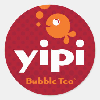 Yipi 3'' Rundaufkleber Runder Aufkleber