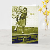 Yippee! Karte (Gelbe Blume)