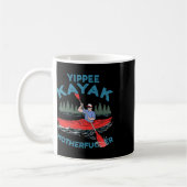 Yippee Kayak Funny Kayaking Boating Saling Lover O Kaffeetasse (Links)