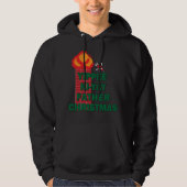 Yippee Ki-Yay Father Christmas Hoodie (Vorderseite)