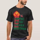 Yippee Ki-Yay Father Christmas T-Shirt (Vorderseite)