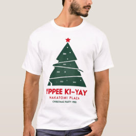 Yippee Ki Yay Nakatomi Plaza Electric Weihnachten T-Shirt