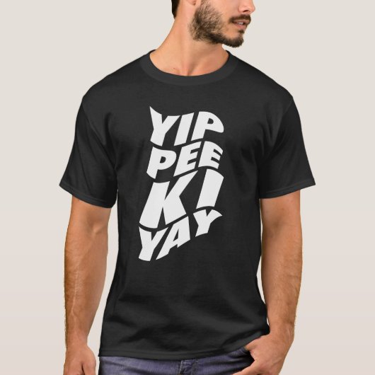 Yippee Ki Yay Xmas Mofos (weiß) T-Shirt (Vorderseite)