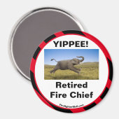 YIPPEE! Ruder-Hauptmagnet Magnet (Vorderseite/Rückseite)