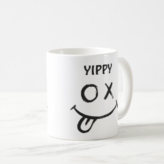 YIPPY-Kaffeetasse Kaffeetasse (VorderseiteRechts)