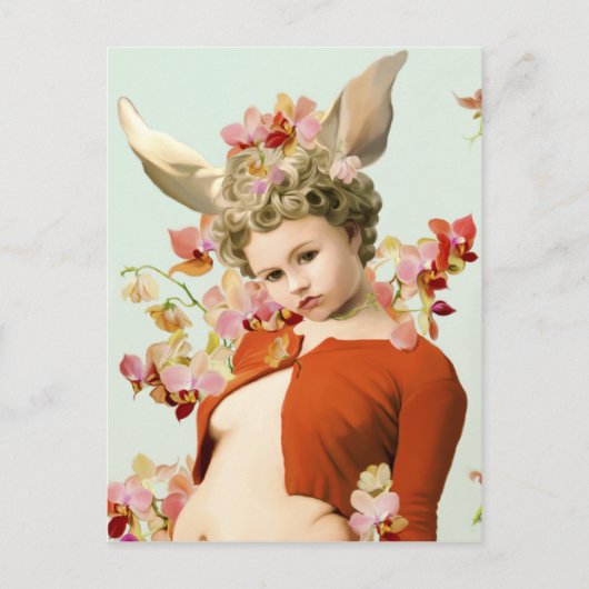 Yips donkeygirl postkarte (Vorderseite)