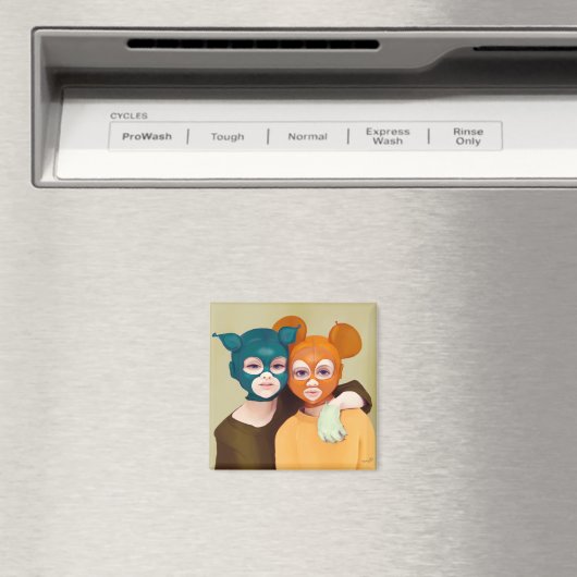 Yips Freunde Magnet (In Situ (Geschirrspüler))