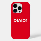 Yisia 이 시 iPhone / iPad Gehäuse Rot Case-Mate iPhone Hülle (Rückseite)