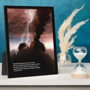 Yitro - Berg Sinai Fotoplatte