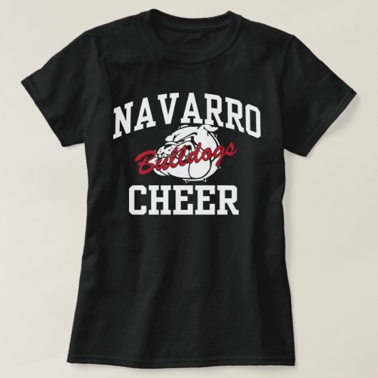 YL Navarro cheer T-Shirt (Design vorne)